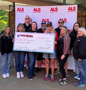 Westmark team at ALS fundraising event in Idaho