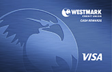 Visa Cash Reward Features by Westmark Credit Union